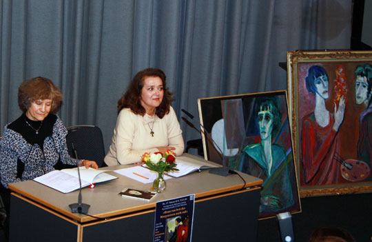 Karin Wirz, Tatjana Lukina, Achmatowa-Abend, 2014