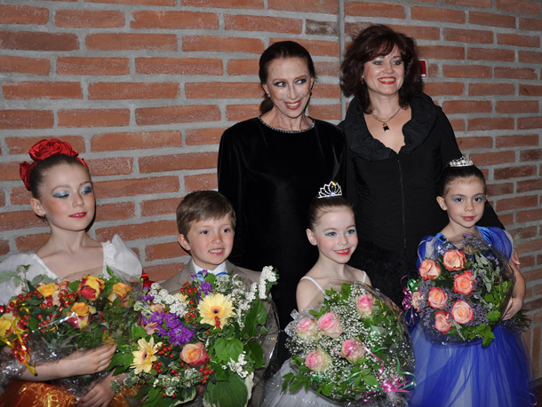 M.M. Plisezkaja, Irina Mikhnovitch, Kinder